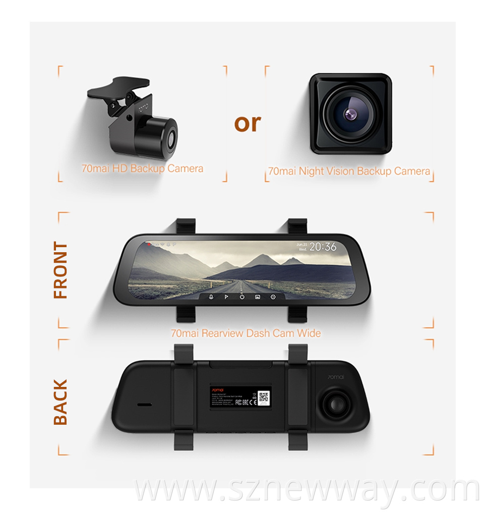 70mai Car Rearview Camera